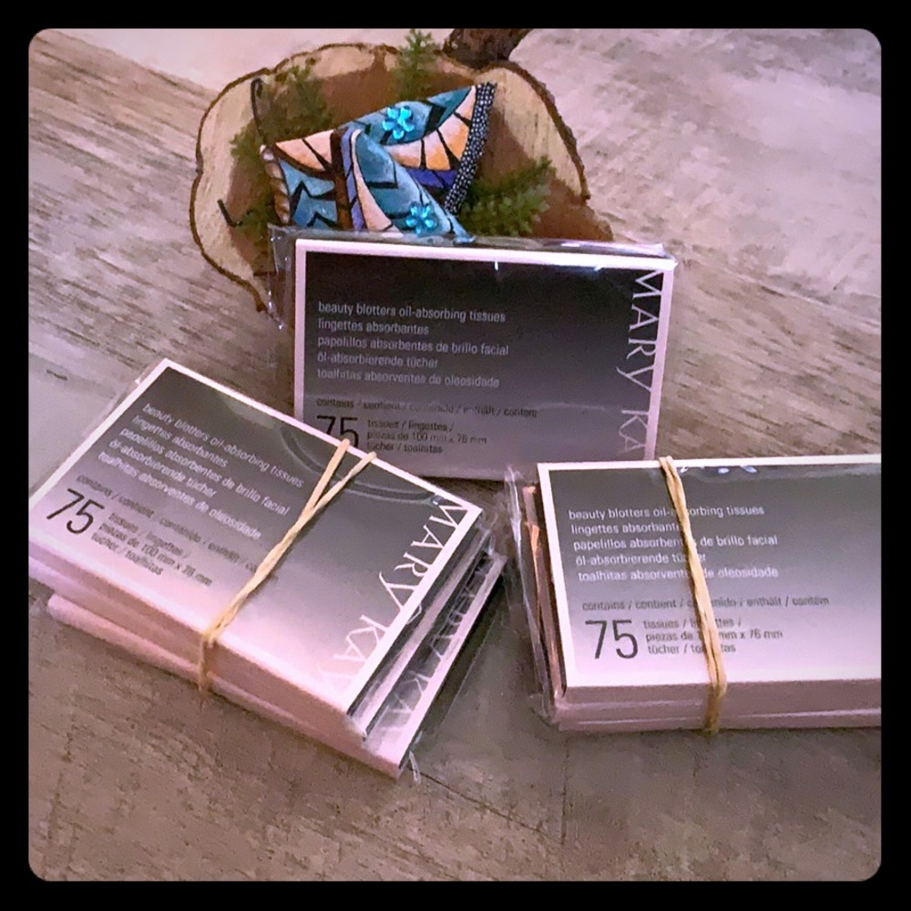 Mary Kay beauty blotters oil absorbing tissues